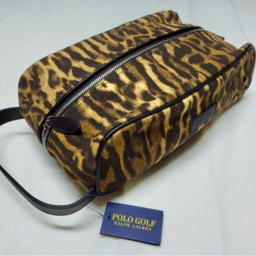 Ralph Lauren Polo Golf Leopard Travel Bag